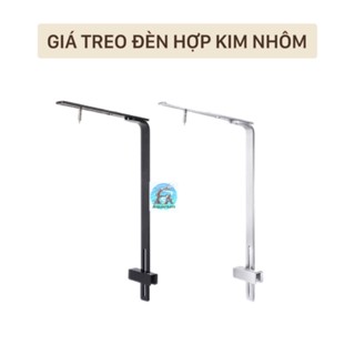 [Tải nặng < 4kg] Giá treo đèn hợp kim nhôm chân dẹt