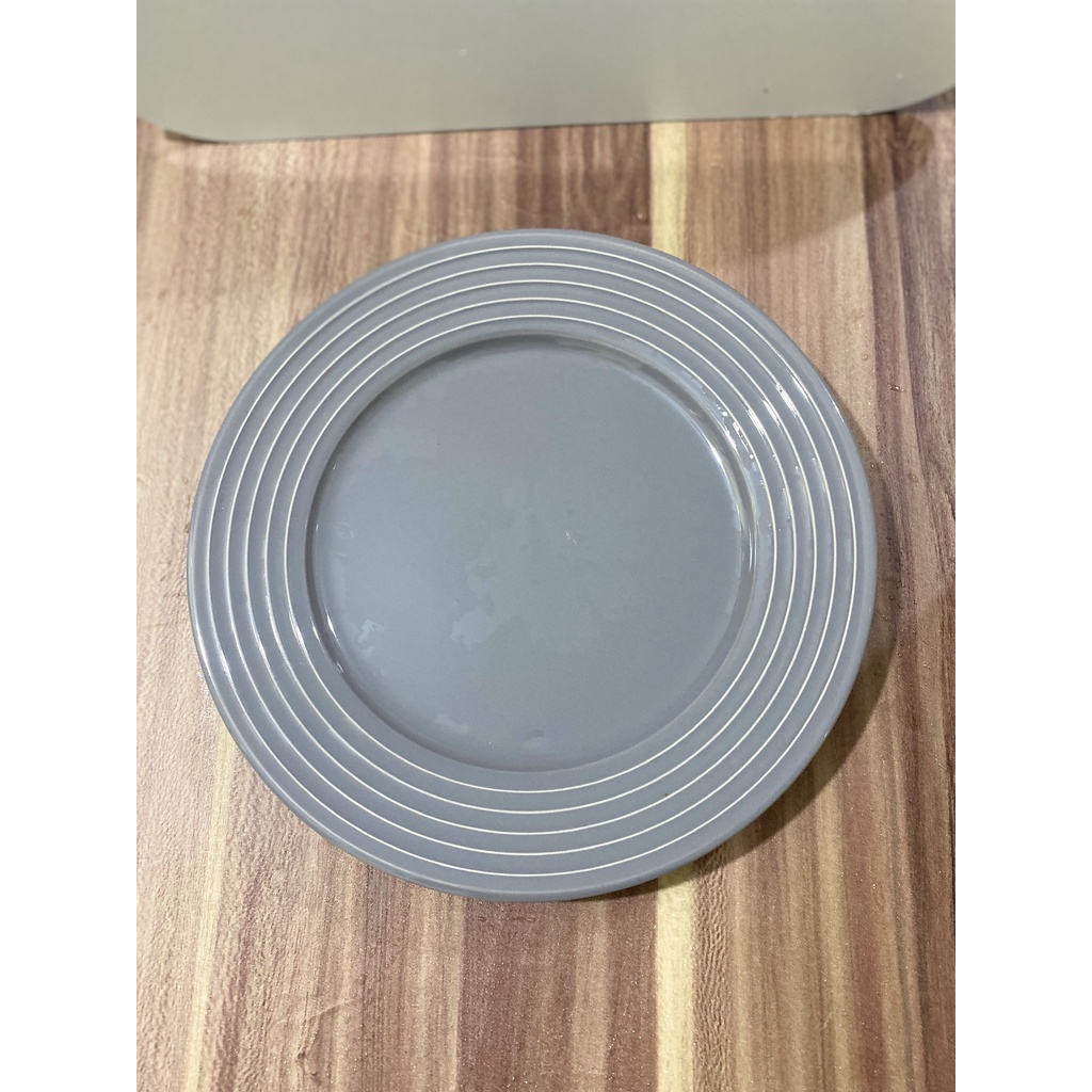 Đĩa tròn phong cách Nhật Bản, nhiều size - đĩa sứ trang trí đồ ăn đẹp từ 22cm - 28cm