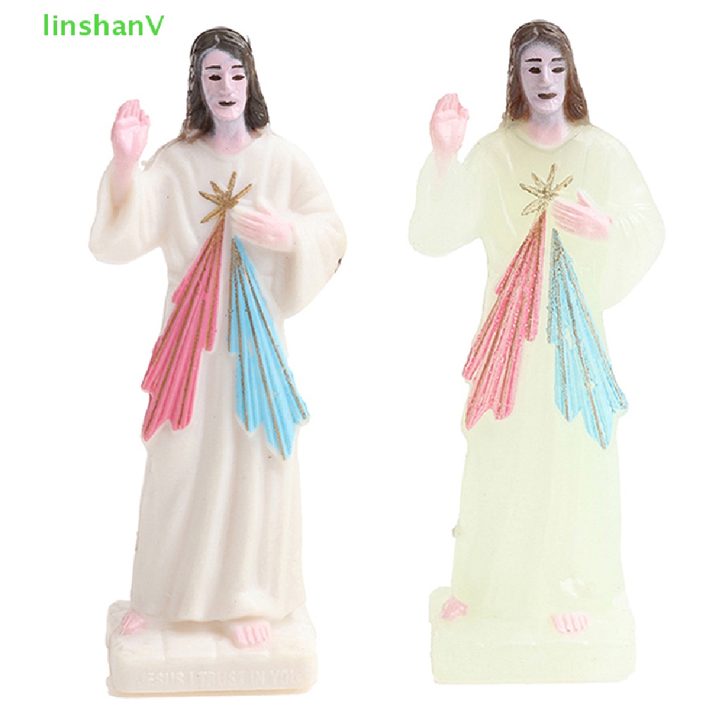 Tượng Chúa Jesus Phát Sáng Để Bàn Trang Trí Nhà Cửa