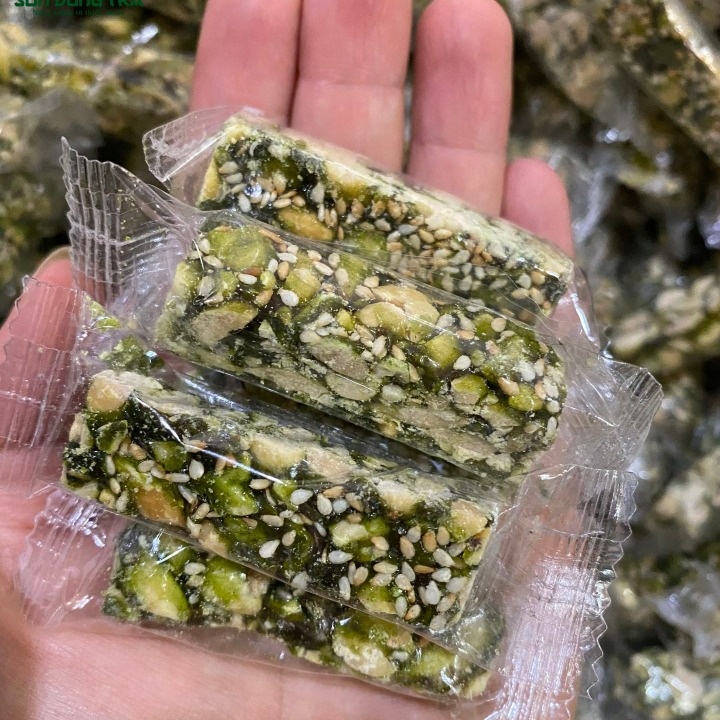 Kẹo Lạc Matcha (Trà Xanh) Túy Trà gói 200g
