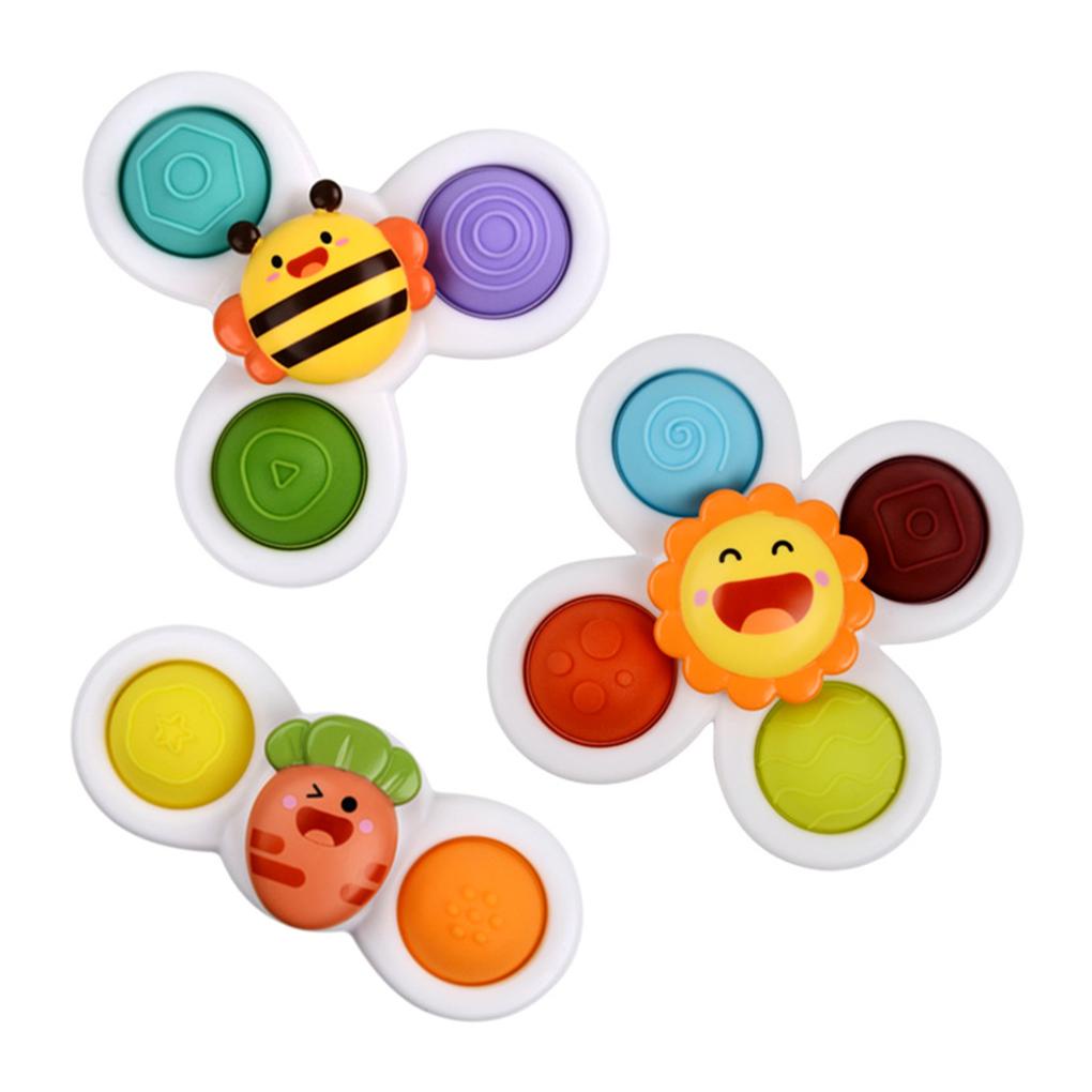 [Choo] Đồ Chơi Mềm Mại Hình Bông Hoa Nhiều Màu Có Giác Hút Vui Nhộn Đa Năng Vui Nhộn Cho Bé