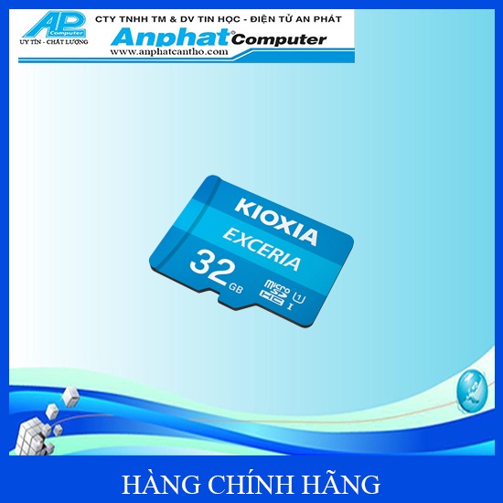 Thẻ nhớ Kioxia Exceria 32GB microSDHC UHS-I Card - Hàng Chính Hãng - Bảo hành 12 tháng