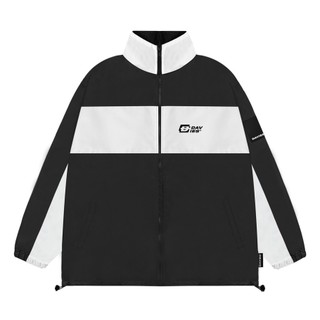 Áo khoác dù nam nữ form rộng DAVIES màu đen Reverse Jacket local brand | D30-AK4