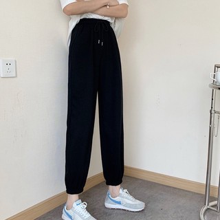 Quần Jogger Lưng Cao Plus Size Cho Nữ