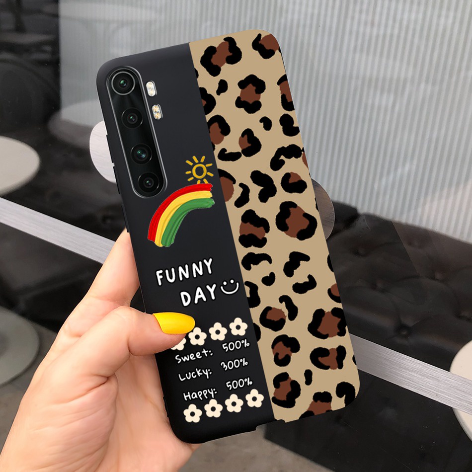 Ốp Điện Thoại TPU Dẻo Họa Tiết Hoạt Hình Dễ Thương Cho Xiaomi MI Note 10 Lite Note10 Pro 10Pro