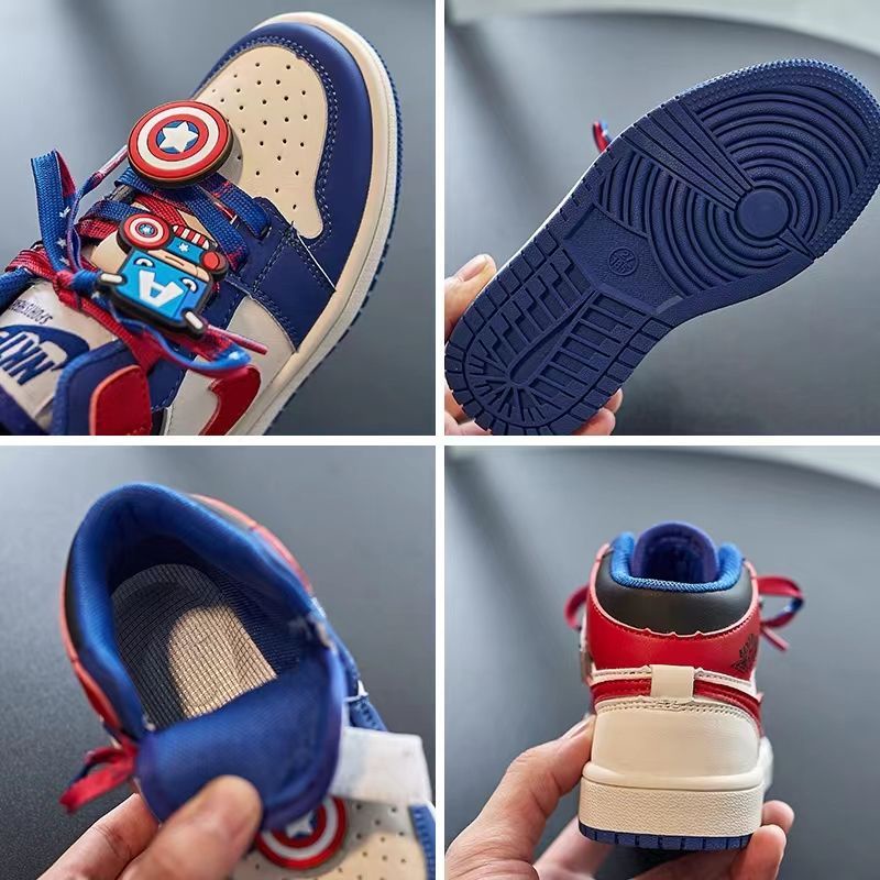 Giày Thể Thao Trượt Patin Đế Mềm Thời Trang Thu Đông 2022 Cho Bé Trai