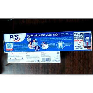 COMBO 2 KEM ĐÁNH RĂNG P/S NGỪA SÂU RĂNG 180gr