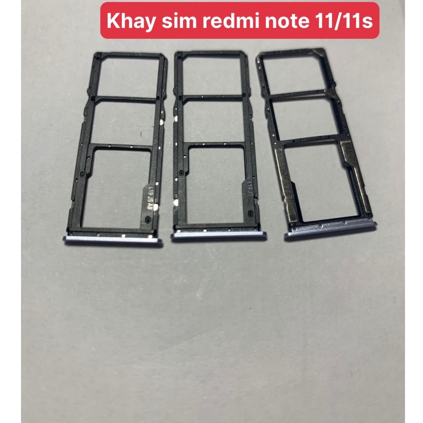 Khay sim zin mới điện thoại xiaomi redmi note 11/ note 11s dùng chung