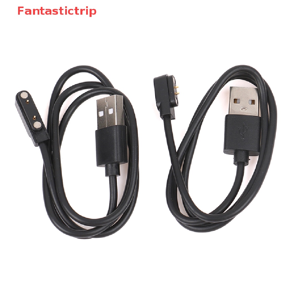 Dây Cáp Sạc Từ Tính 2 Pin 4 Pin USB Cho Đồng Hồ Thông Minh 7.62mm 2.54mm 4mm