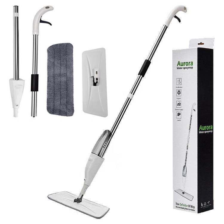 Chổi Lau Nhà Thông Minh 2In1 - Cây Lau Nhà Phun Sương Xoay 360 Độ