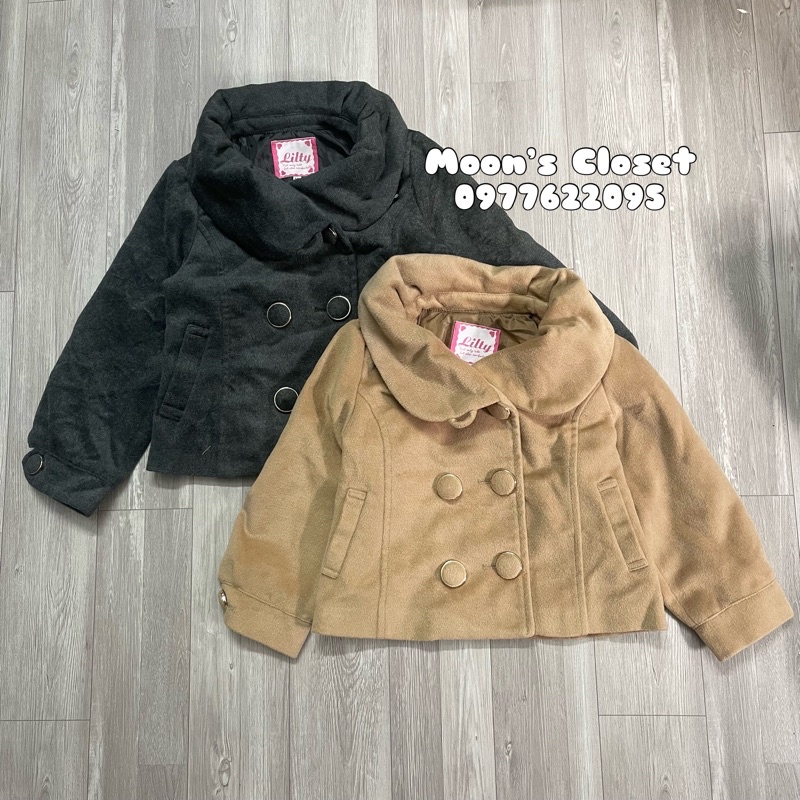 XD- Áo khoác dạ xuất Nhật size 110-160