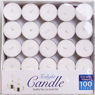 100 viên nến tealight đốt cháy 4 tiếng