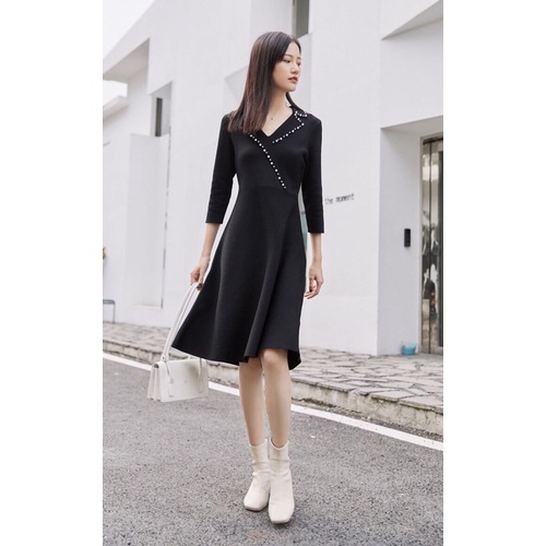 Đầm Vero Moda chất co giãn tốt size XS  dưới 52 kg