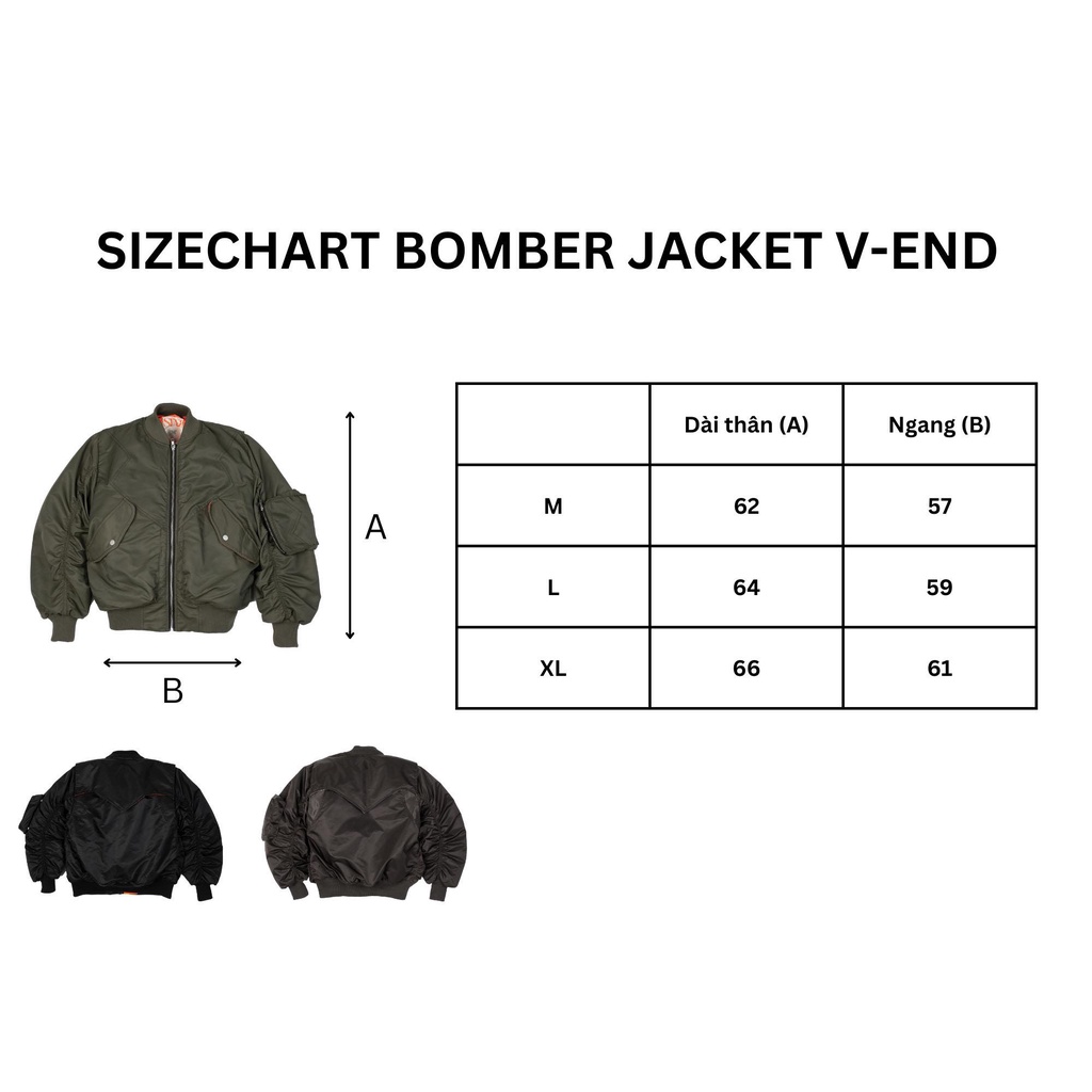 Áo bomber nam Snazzy lót bông dày dặn form thoải mái Snazzy BOMBER V-END