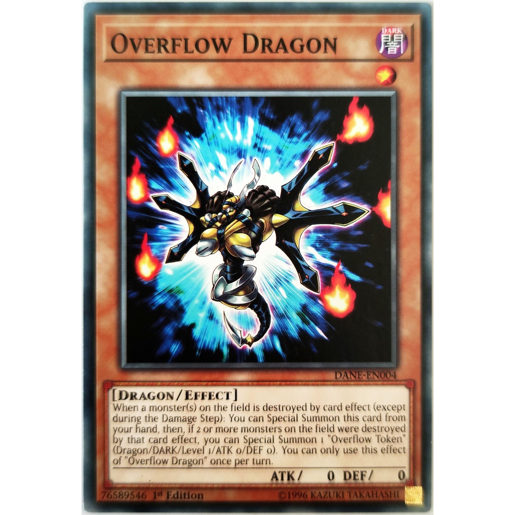 [Thẻ Yugioh] Overflow Dragon |EN| Common