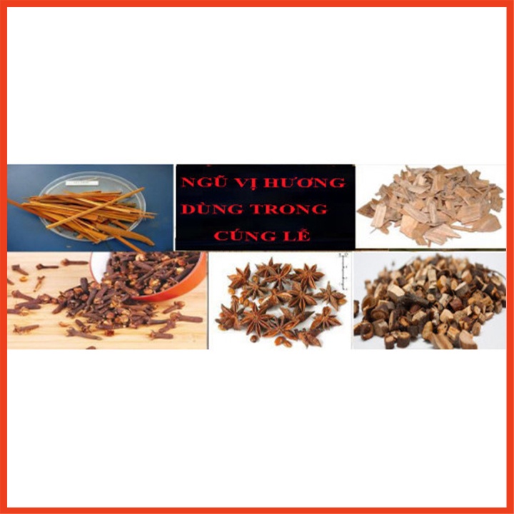 Bột Ngũ vị,bột Vang bát hương 💯 NGUYÊN CHẤT 100%- tẩy uế,bao sáibàn thờ