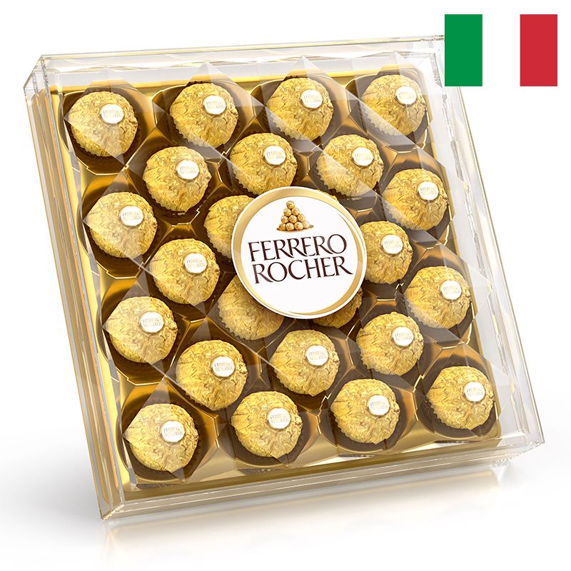 [Quà Tết] Socola Ferrero Rocher 300G (Hộp 24 Viên)
