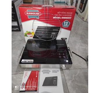 Bếp hồng ngoại cảm ứng cao cấp sunhouse shd6017