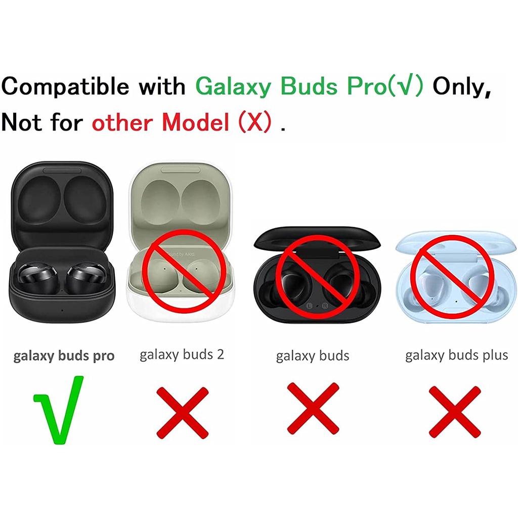 Set 3 Cặp Nút Tai Nghe Thay Thế Bằng Silicone Dành Cho Galaxy Buds Pro / S / M / L / L