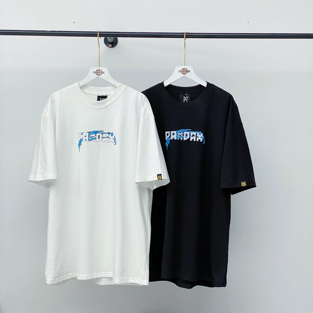 Áo thun local brand nam nữ Pandax Water logo , áo phông rộng unisex , basic tee 100% cotton chính hãng