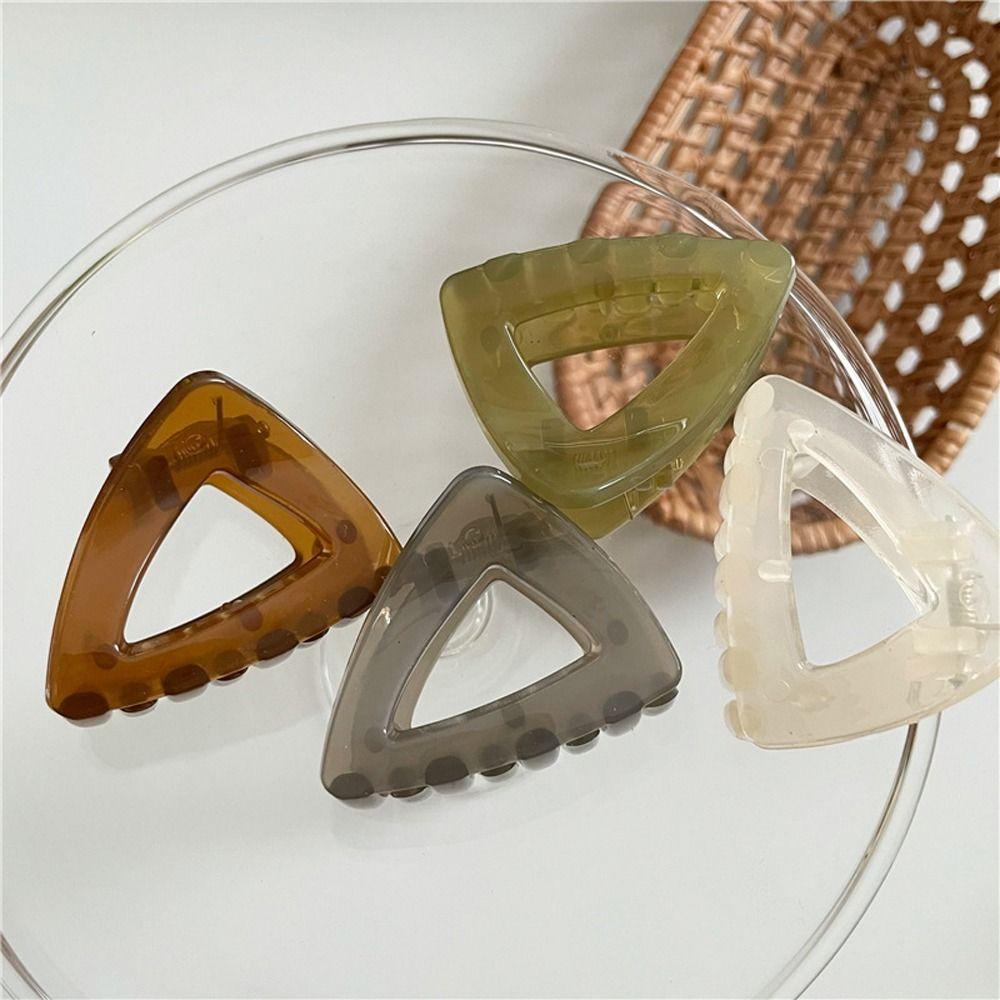 Kẹp Tóc Hình Cá Mập / Oval Nhỏ Nhắn Thời Trang Dự Tiệc Dành Cho Nữ BACK2LIFE