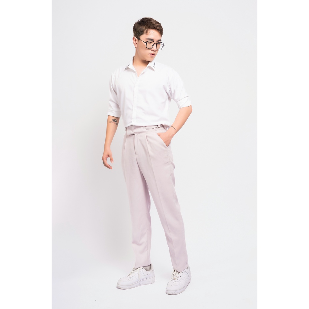 Quần âu nam SIDETAB cạp cao Maltrik, quần tây Bigsize nam chất tuyết mưa cao cấp có size lớn đến 120kg