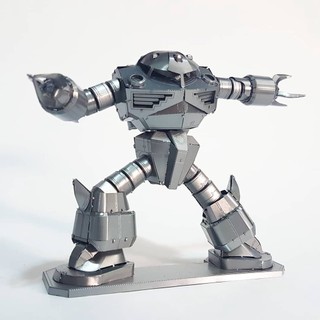 Mô hình 3d kim loại lắp ráp gundam apin z'gok