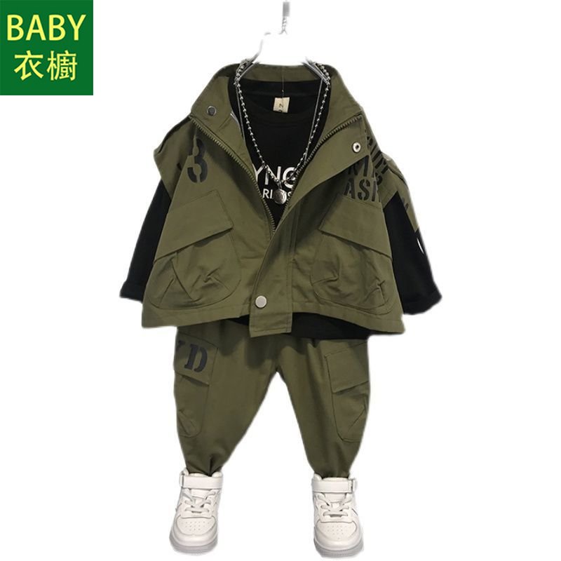 Bộ Đồ Vest Thời Trang Xuân Thu 2022 Mới Mẻ Cho Bé Trai