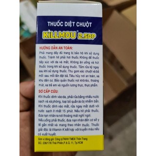 Thuốc diệt chuột KULLMOU 2.5DP 10gr