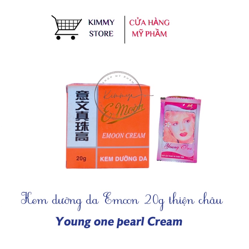 Lẻ 1 hộp kem Emoon lớn 20gram thiện châu