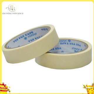 1cây = 15 cuộn Băng dính giấy 2cm loại dày