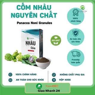 Cốm trái nhàu 노니 panacea noni granules hộp 400gram,100% nguyên chất trái nhàu tự nhiên