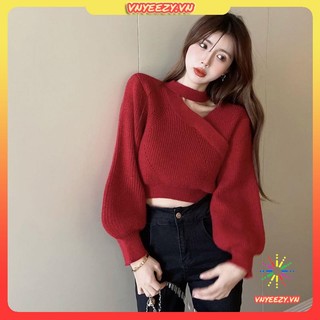 Áo len nữ phong cách Hàn Quốc thời trang thu đông