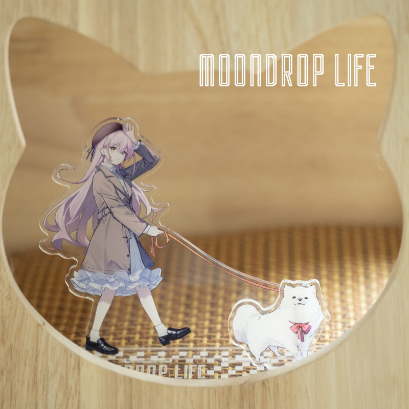 New Giá Đỡ Tai Nghe Bằng Acrylic Hình Mặt Trăng / Không Gian Vũ Trụ Cho Moondrop Aria Starfield Ssp Ssr