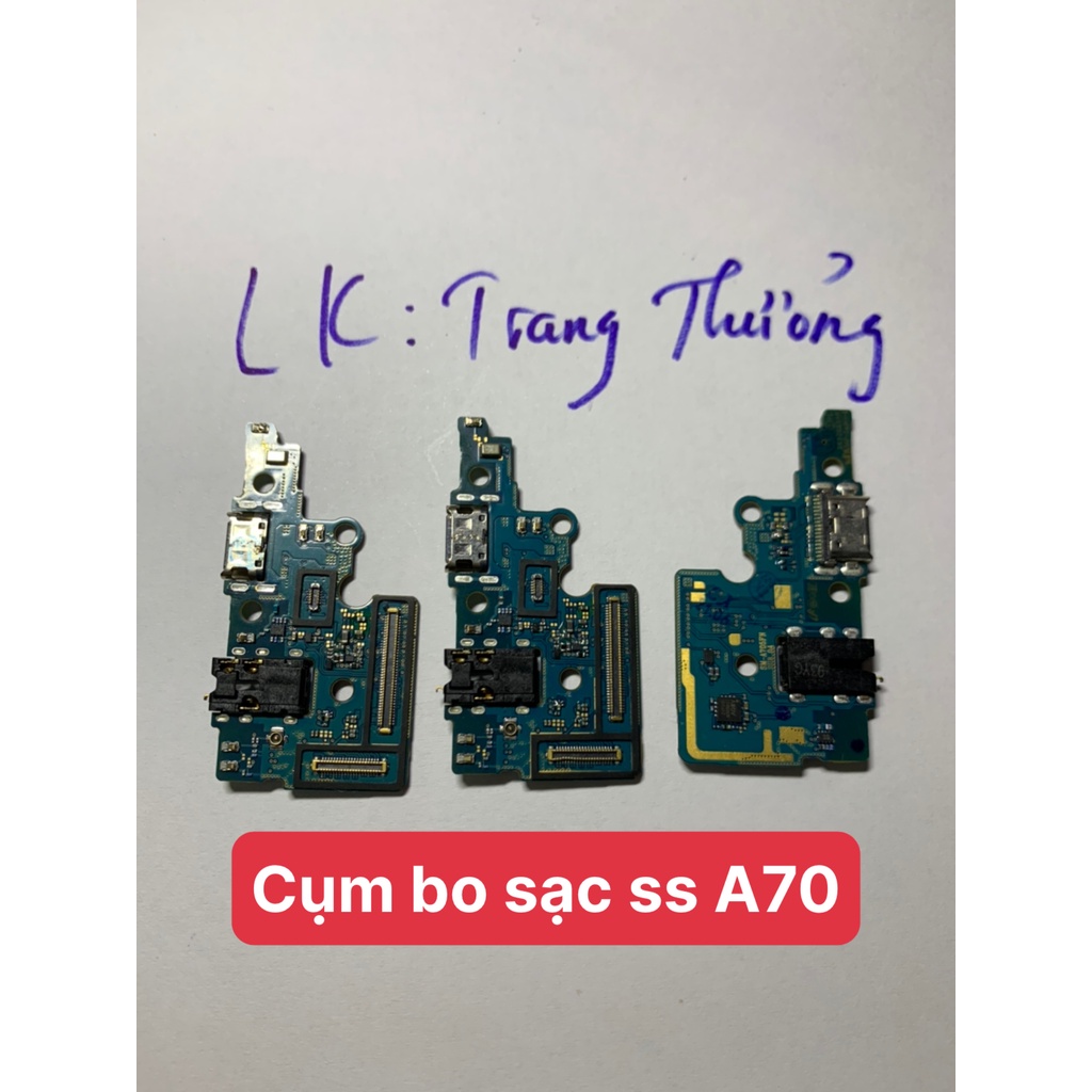 Cụm bo sạc -chân sạc zin mới điện thoại sam sung a70-sam sung