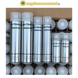 Gôm xịt tóc Butterfly Shadow 150ml 320ml 420ml 600ml Chính hãng Gôm bạc giữ nếp tạo kiểu nam nữ