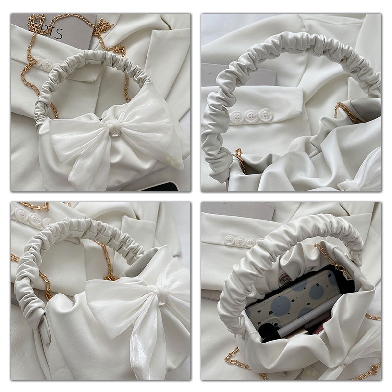 Menas Túi Đeo Vai Xếp Ly Đơn Giản Thời Trang Cho Nam