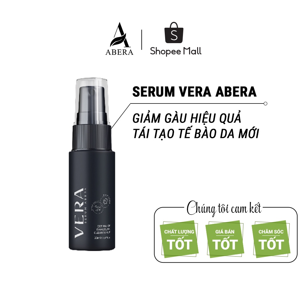 Serum Vera Abera Xử Lý Nhanh Tình Trạng Gàu, Ngứa, Nấm Da Đầu 20ml