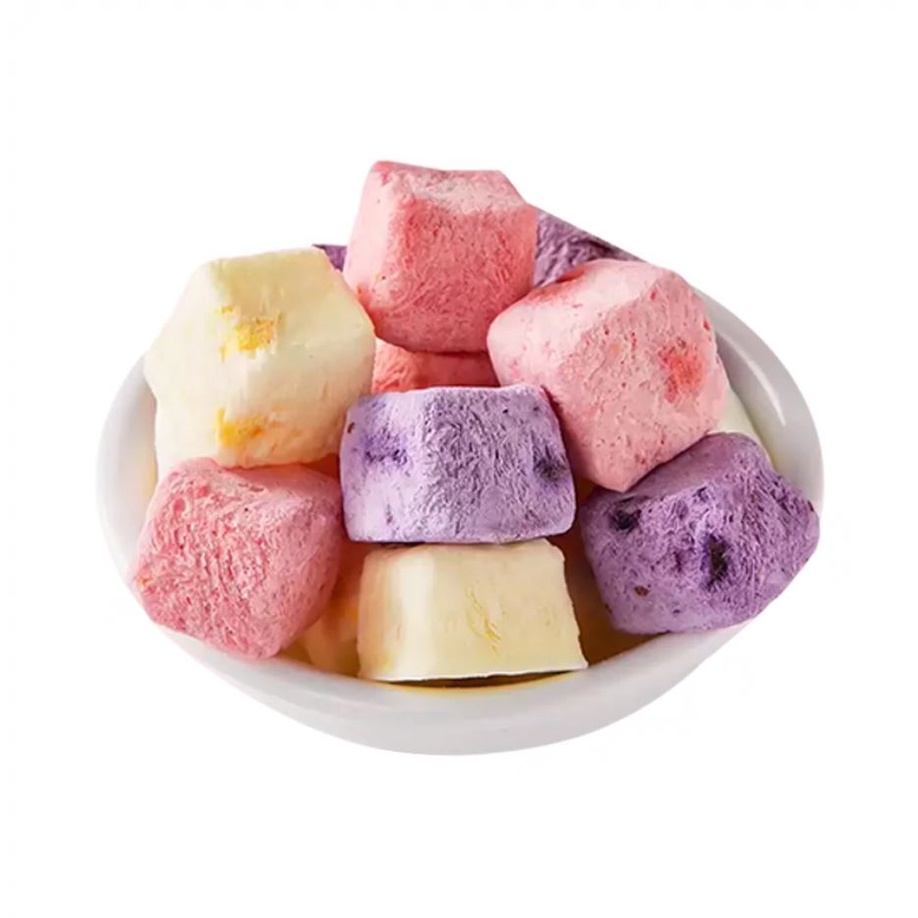 SỮA CHUA khô hoa quả sấy lạnh mix vị Hp Healthy đồ làm bánh ăn vặt Tết gói 50G 100G