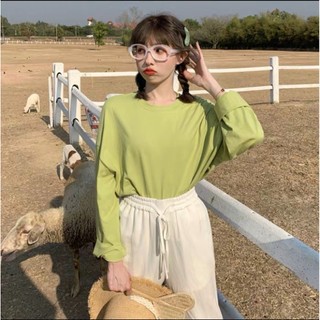 Áo Thun Tay Dài ( Có ảnh thật ) 🌸🌸--