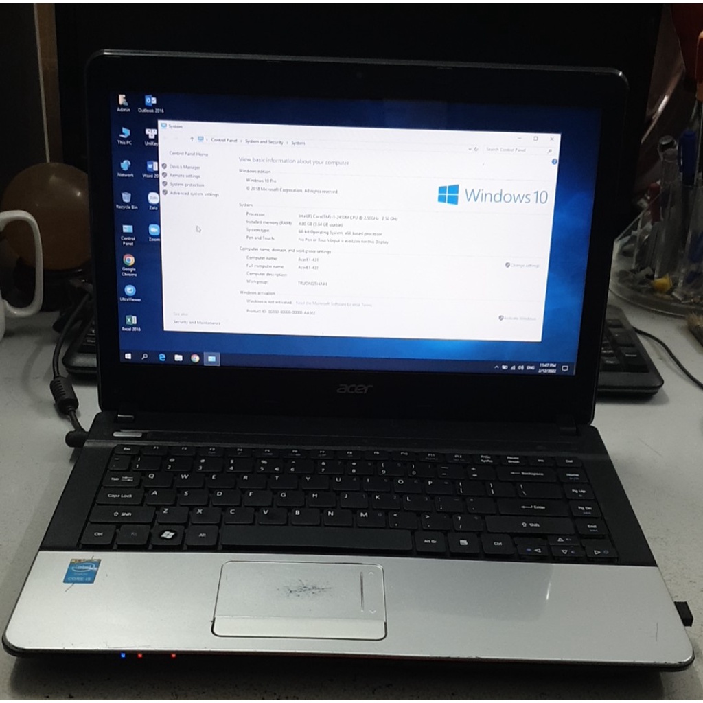 Laptop Acer Aspire E1 - 431 cũ