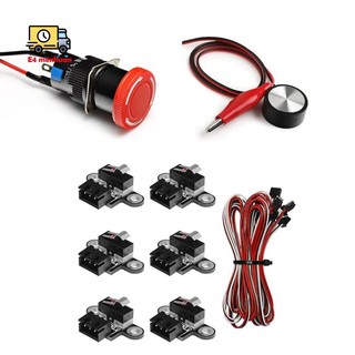 Essential Accessories Kit for CNC Machine 3018PROVe,Emergency Stop,Z-Axis Tool Setting Touch Probe, Micro-Switches