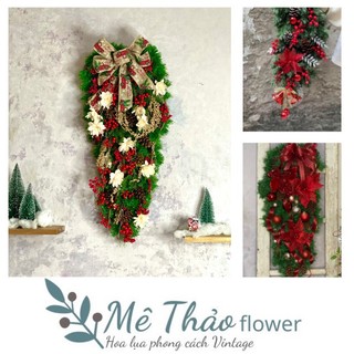 (Ảnh Shop chụp) Dây treo Noel Trang Trí Giáng Sinh, Decor Phòng Khách, Shop, Studio của Mê Thảo Flower