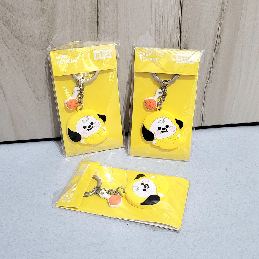 Móc khóa BT21 BABY SILICONE KEYRING