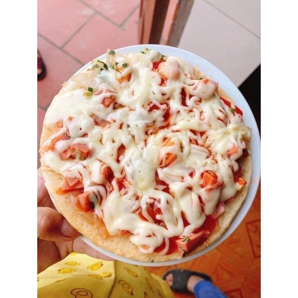 Set nguyên liệu tự làm bánh pizza