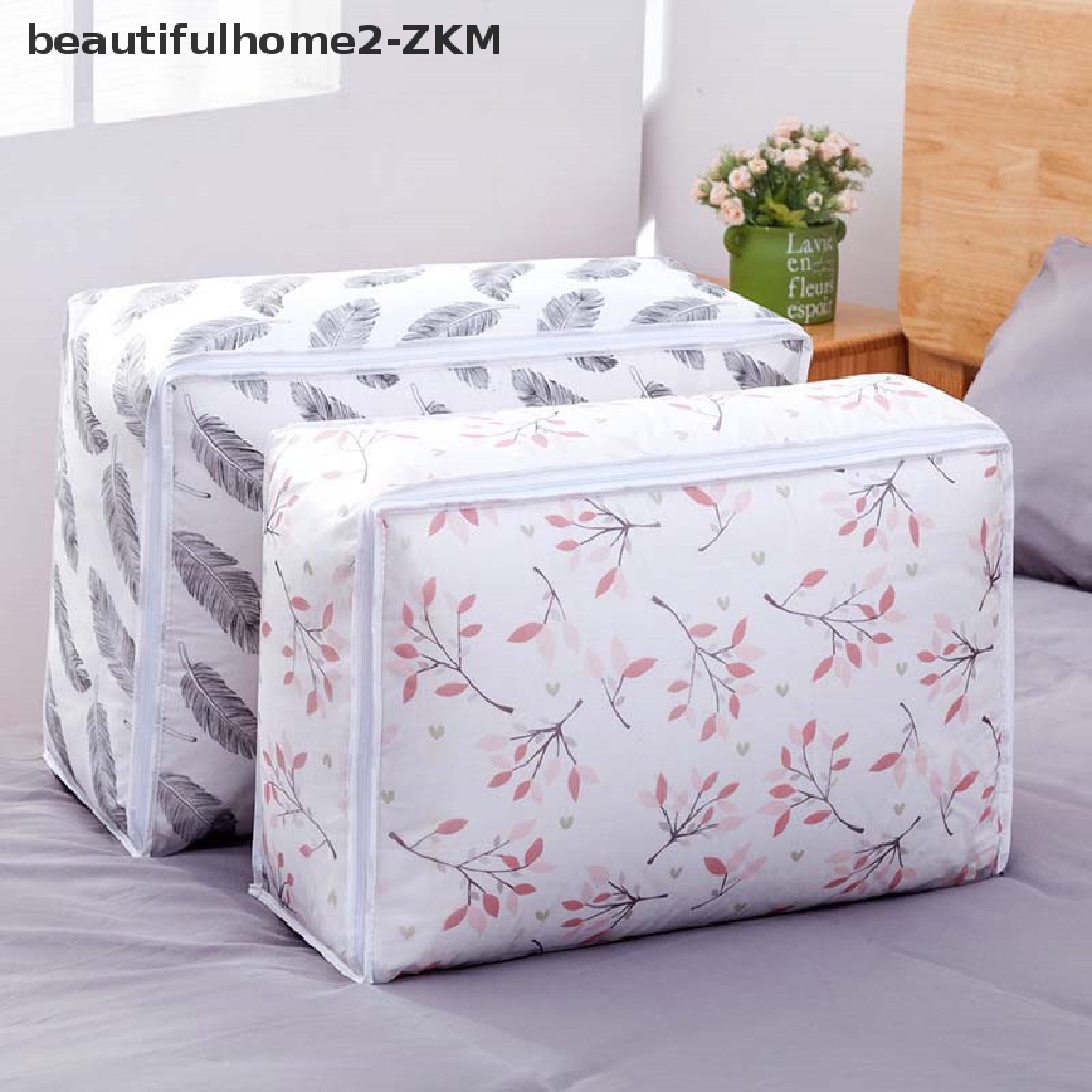 Túi Đựng Chăn Gối Chăn Mền Hành Lý Du Lịch Hình Chim Hồng Hạc [zkm]