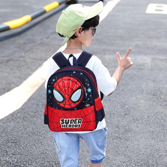 Balo cho bé trai, bé gái, balo siêu nhân, người nhện, caption, peppa cho bé từ 1-4 tuổi đi học,đi chơi .....
