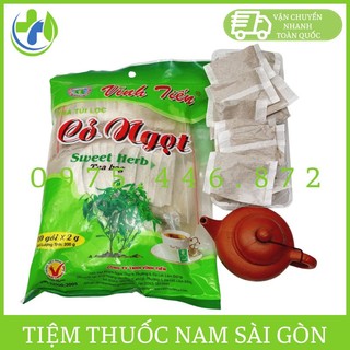 Trà túi lọc cỏ ngọt vĩnh tiến 100 túi lọc– hỗ trợ huyết áp