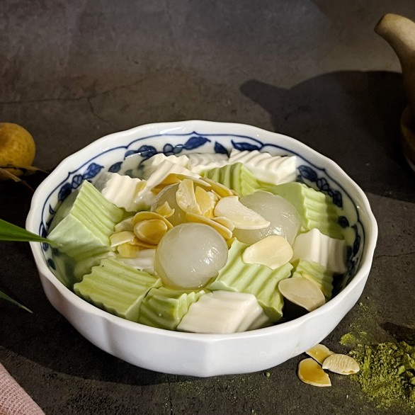 Set Chè Khúc Bạch EatMe - Set Nguyên Liệu Nấu Chè Khúc Bạch 15 20 Chén