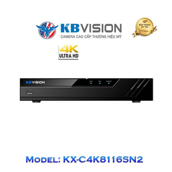 Đầu Ghi Hình Camera IP 16 Kênh Kbvision KX-C4K8116SN2